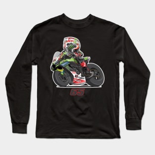 Jonathan Rea 66 Cartoon Long Sleeve T-Shirt